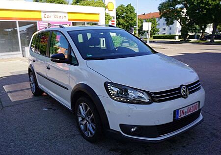 VW Touran Volkswagen Cross*Automatik*Leder*7 Sitzer*Navi*SHZ*