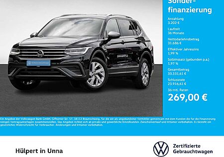VW Tiguan Allspace Volkswagen 1.5 LIFE 7SITZE AHK ACC LM18 NAVI
