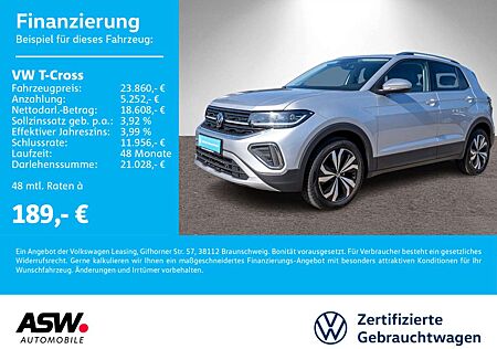 VW T-Cross Volkswagen Style 1.0 TSI DSG LED Navi PDC SHZ