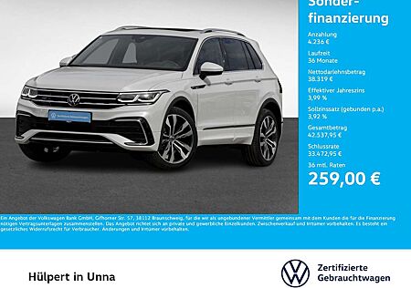VW Tiguan Volkswagen 2.0 R-LINE LEDER STANDHZ PANO AHK CAM 20Z