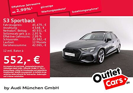 Audi S3 TFSI S tronic Pano/ACC/B&O/PDC+