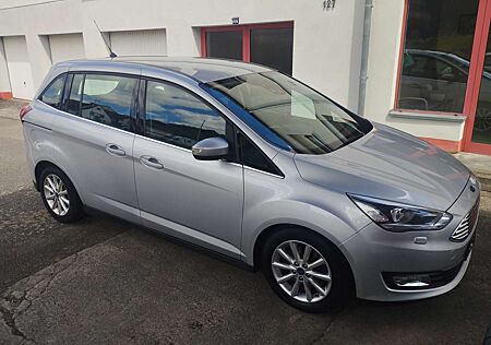 Ford Grand C-Max 2.HAND/GARAGE - 7 Sitzer/AHK - TOPZUSTAND