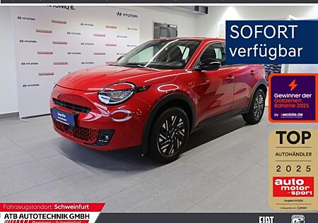 Fiat 600 54kWh Red SOH 97,1% LED Apple CarPlay Klimaautom D
