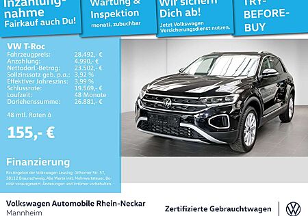 VW T-Roc Volkswagen 1.5 TSI Style DSG AHK Navi LED uvm