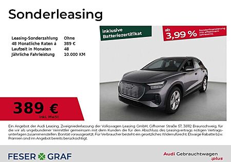 Audi Q4 e-tron 45 Vir. Cockpit/Kamera/Alu19/ACC Rückfahrkamera