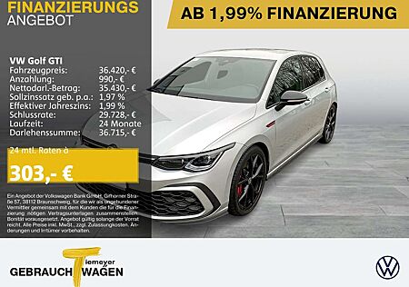 VW Golf GTI Volkswagen BLACK DSG LM19 AHK NAVI IQ.LIGHT