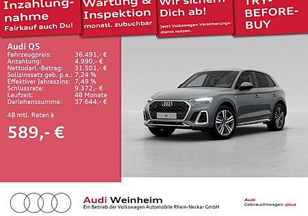 Audi Q5 40 TDI quattro S-Line LED Panoramadach uvm