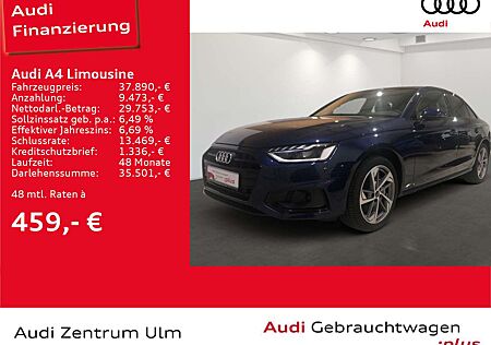 Audi A4 advanced 40 TFSI S tronic NAV R-KAM