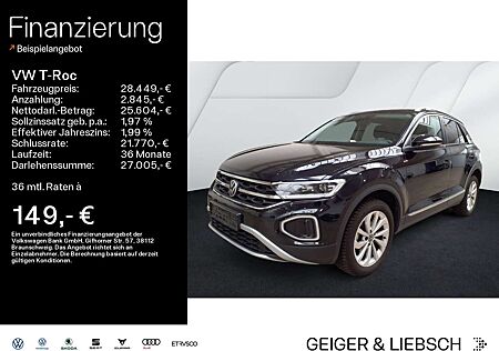 VW T-Roc Volkswagen 1.5 TSI DSG STYLE*LED*AHK*NAVI*KLIMA*PDC*S