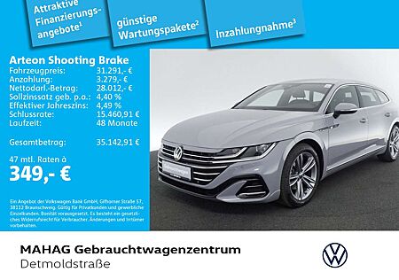 VW Arteon Volkswagen ShootingBrake 2.0 TSI R line Navi LED Alu