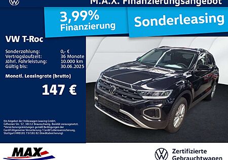 VW T-Roc Volkswagen 1.0 TSI LIFE LED+NAVI+PDC+DCP+LANE ASSIST+