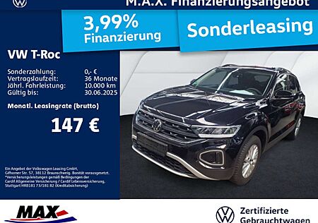 VW T-Roc Volkswagen 1.0 TSI LIFE LED+NAVI+PDC+DCP+LANE ASSIST+