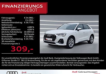 Audi Q3 35 TDI LED NAVI Virtual GRA 2x PDC DAB S line