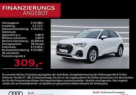 Audi Q3 35 TDI LED NAVI Virtual GRA 2x PDC DAB S line