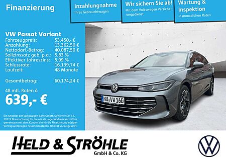 VW Passat Variant gebraucht kaufen VW Passat Variant Volkswagen Elegance 1.5 eHybrid 18 ACC AHK