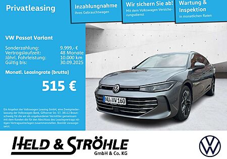 VW Passat Variant Volkswagen Elegance 1.5 eHybrid 18 ACC AHK