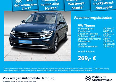 VW Tiguan Volkswagen 1.5 TSI DSG Life AHK Kamera Klima LED Nav
