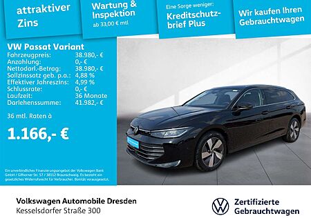 VW Passat Variant Volkswagen Business 2.0 TDI SCR 7-Gang-DSG