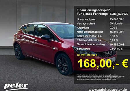Opel Astra K 1.2 Turbo 2020 Klimaautomatik Sitzhei