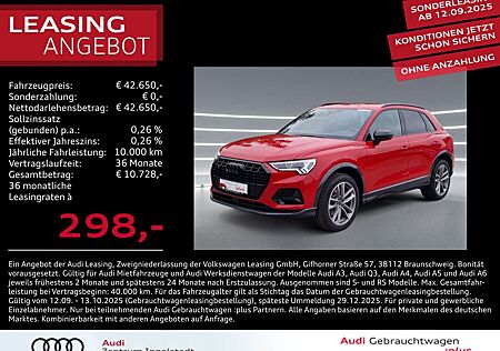 Audi Q3 40 TFSI qu S line LED AHK ACC 19" advanced