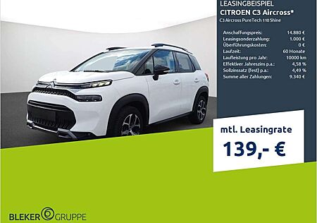Citroën C3 Aircross gebraucht kaufen Citroën C3 Aircross Citroen PureTech 110 Shine