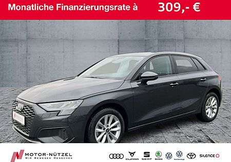 Audi A3 30TFSI LED+SHZ+2xPDC+DAB+PLA+VC+16"