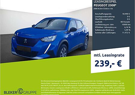 Peugeot 2008 Active Elektro 136