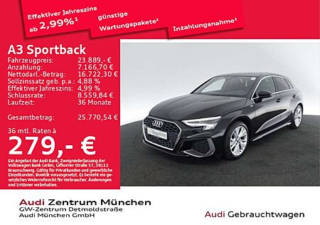 Audi A3 35 TFSI S line Pano/Virtual/Navi