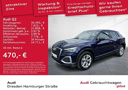 Audi Q2 35 TFSI Advanced Matrix AHZV GRA S tronic