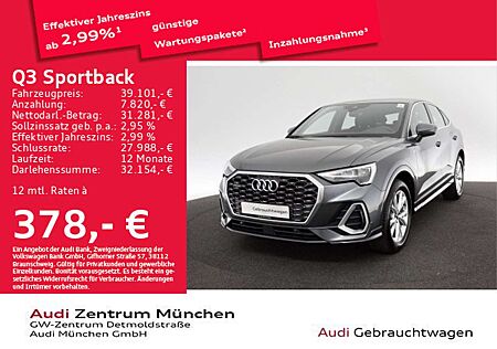 Audi Q3 40 TFSI qu. S tronic 2x S line Virt