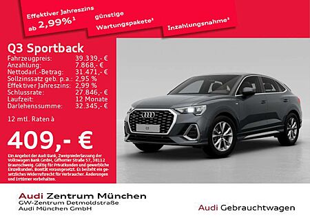 Audi Q3 40 TFSI qu. S tronic 2x S line Virt