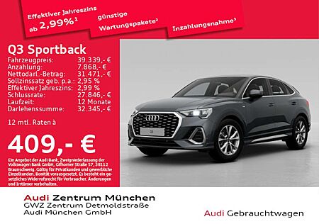 Audi Q3 40 TFSI qu. S tronic 2x S line Virt