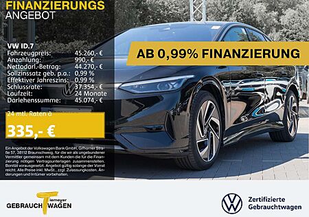 VW ID.7 Volkswagen Limousine Pro NP70 LM20 MATRIX AERAVIEW H/K