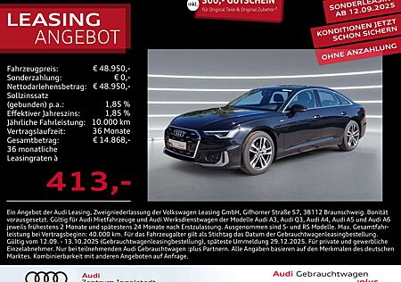 Audi A6 Limousine 45 TFSI qu S line MATRIX Leder 19"