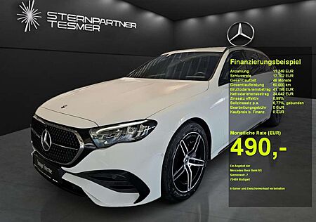 Mercedes-Benz E 220 d T AMG +KAM+LED+TOTW+DISTR+AMBI+NIGHT+AHK
