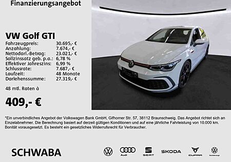 VW Golf GTI Volkswagen Golf VIII GTI 2.0TSI LED*VIRTUAL*AHK*ACC*KAM*19"
