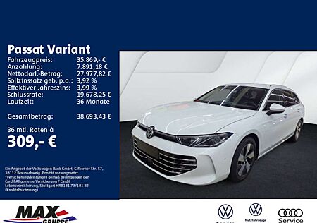 VW Passat Variant Volkswagen 2.0 TDI DSG ELEGANCE AHK+IQ.LIGHT
