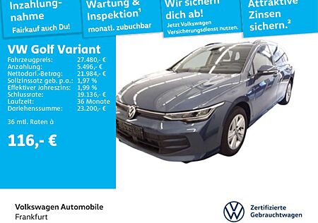VW Golf Variant Volkswagen Golf VIII Variant 1.5 eTSI DSG Life Navi LED DAB