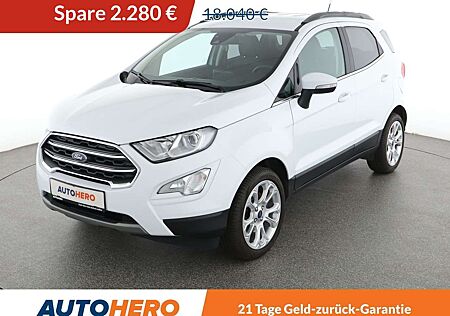 Ford EcoSport 1.0 EcoBoost Titanium*TEMPO*PDC*SHZ*AHK*