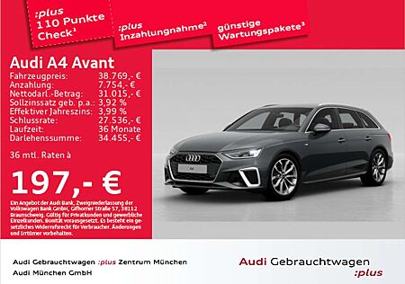 Audi A4 35 TFSI S tronic S line Navi+/Virtual+/