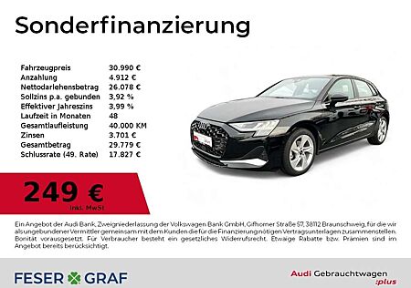 Audi A3 Advanced 30 TDI Navi+/SHZ/AHK/PDC+