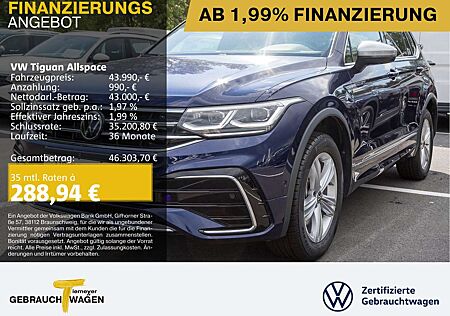 VW Tiguan Allspace Volkswagen 2.0 TSI DSG R-LINE LEDER 7S LM20