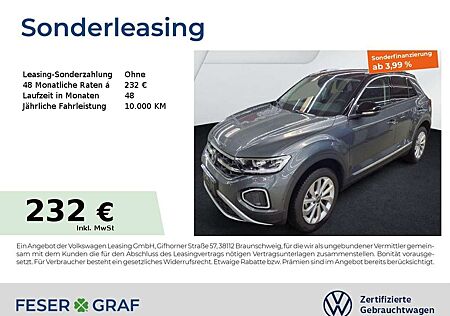 VW T-Roc Volkswagen Style 1.5TSI DSG Navi AHK LED SiHz