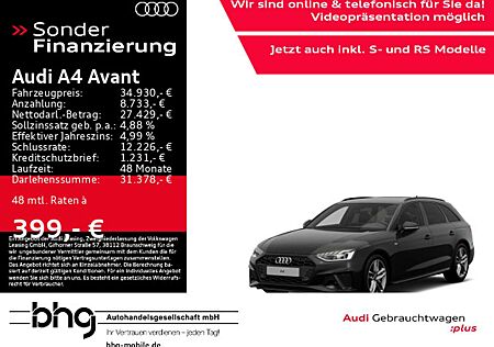Audi A4 40TDI S tronic S line Optik AHK LED vir