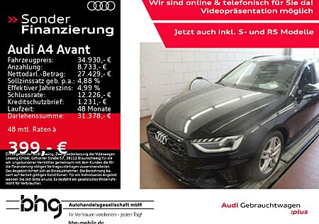 Audi A4 40TDI S tronic S line Optik AHK LED vir
