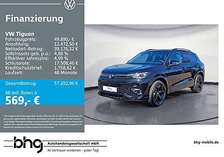 VW Tiguan Volkswagen 2.0 TDI 4MOTION DSG R-Line BlackStyle AHK