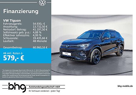 VW Tiguan Volkswagen 2.0 TDI 4MOTION DSG R-Line BlackStyle AHK