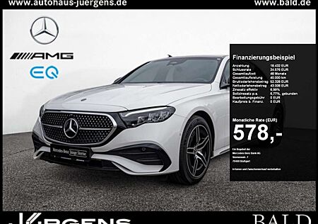Mercedes-Benz E 200 AMG-Sport/Super/Pano/Night/Totw/Distr/19'