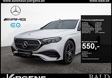 Mercedes-Benz E 200 AMG-Sport/Super/Pano/Night/Totw/Distr/19'