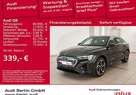 Audi Q8 Sportback S line 55 e-tron quatt ro 300 kW